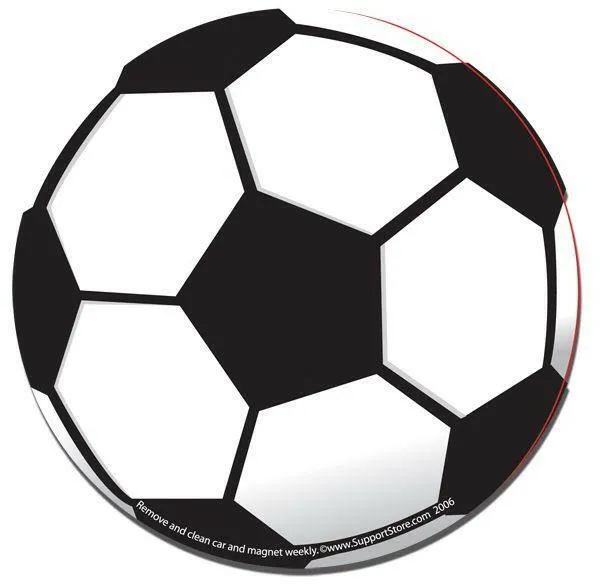 Soccer Ball Car Magnet