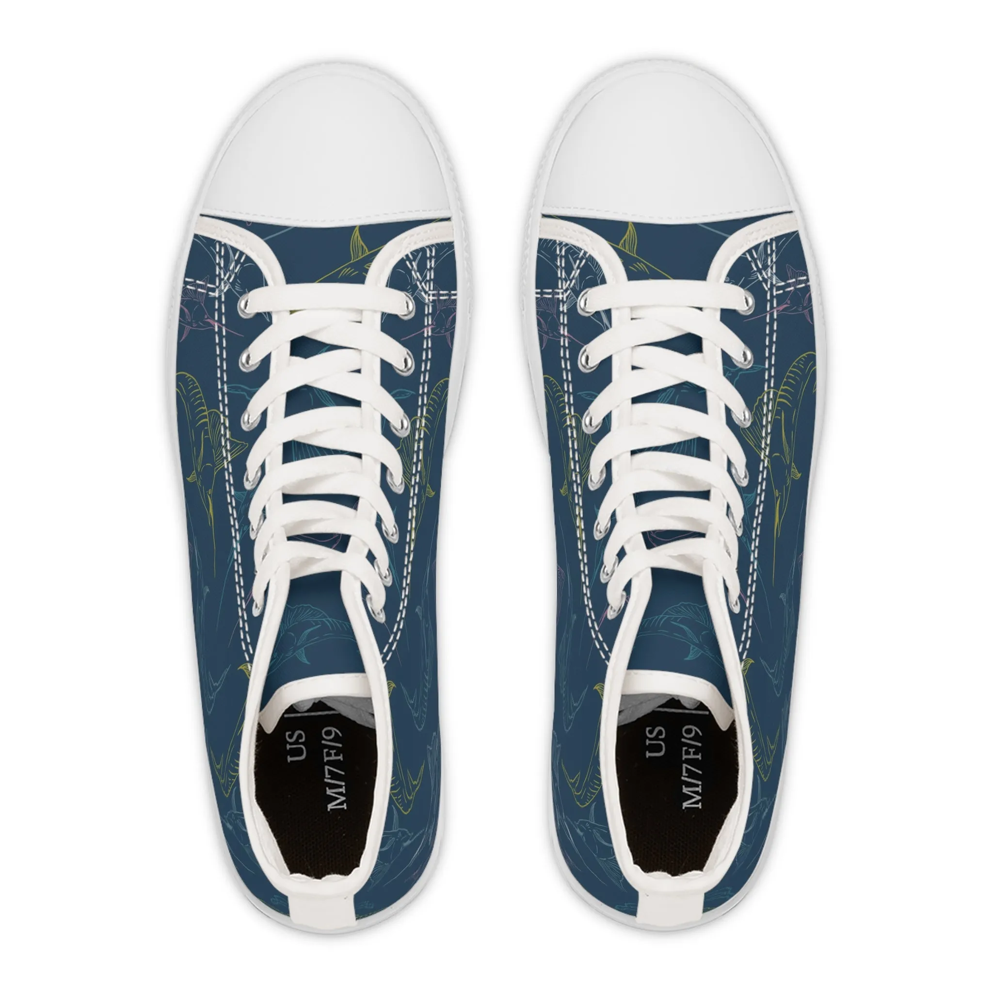 Swordfish Women's High Top Sneakers