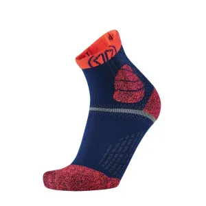 TRAIL PROTECT RUNNING SOCKS BLUE - ORANGE