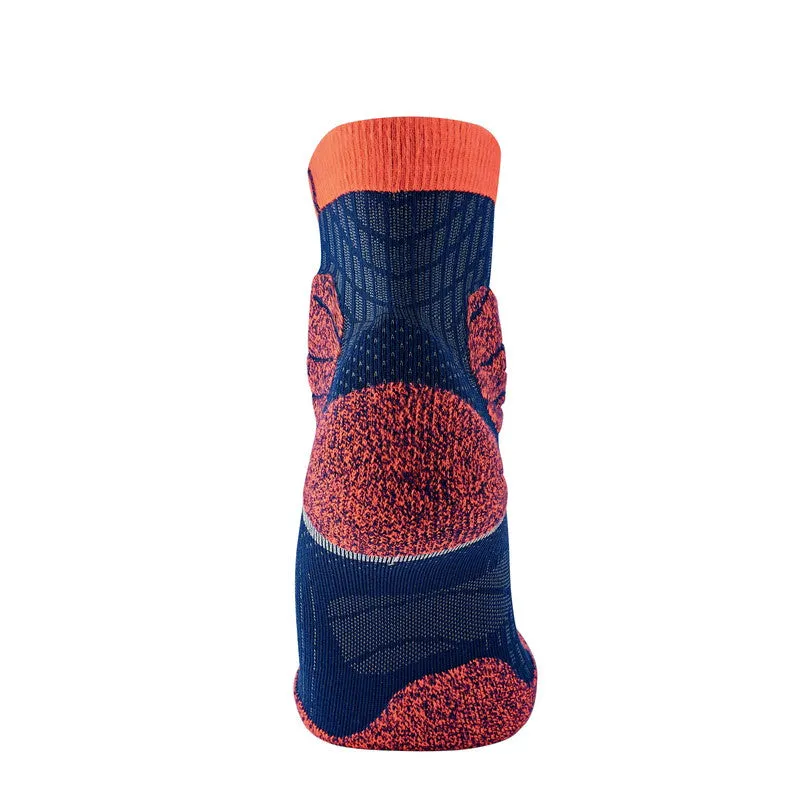 TRAIL PROTECT RUNNING SOCKS BLUE - ORANGE