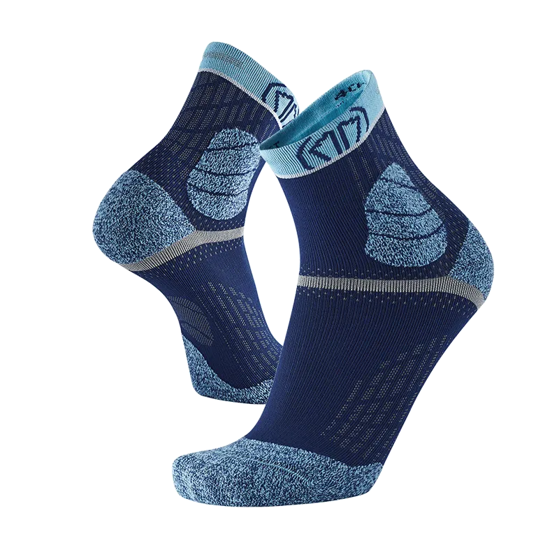 TRAIL PROTECT RUNNING SOCKS BLUE - TURQUOISE