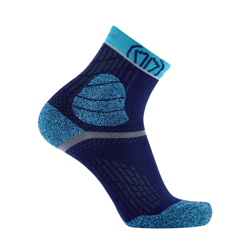 TRAIL PROTECT RUNNING SOCKS BLUE - TURQUOISE