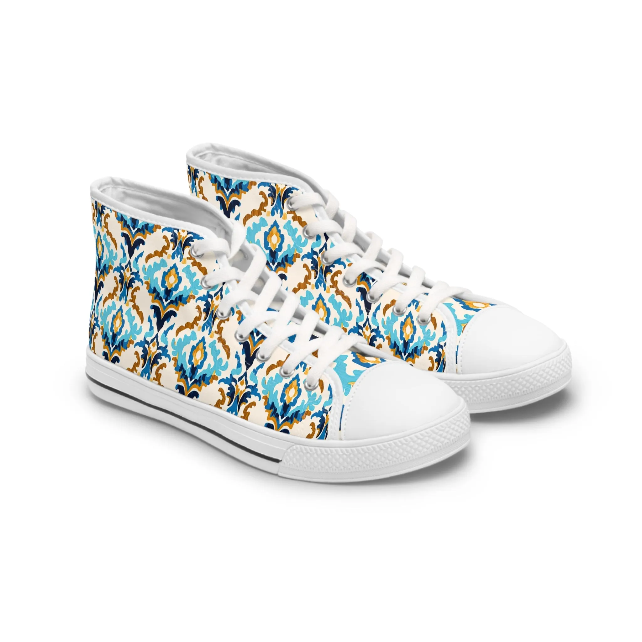 Tribal Pattern Women's High Top Sneakers