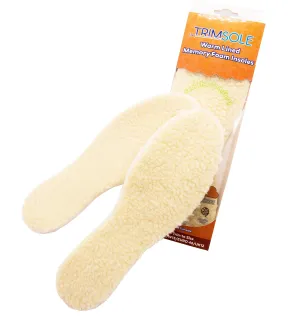 TRIMSOLE Memory Foam Insoles – Warm Lined