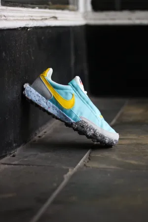 W NIKE WAFFLE RACER CRATER "BLEACHED AQUA"