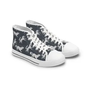 White Wolf Women's High Top Sneakers