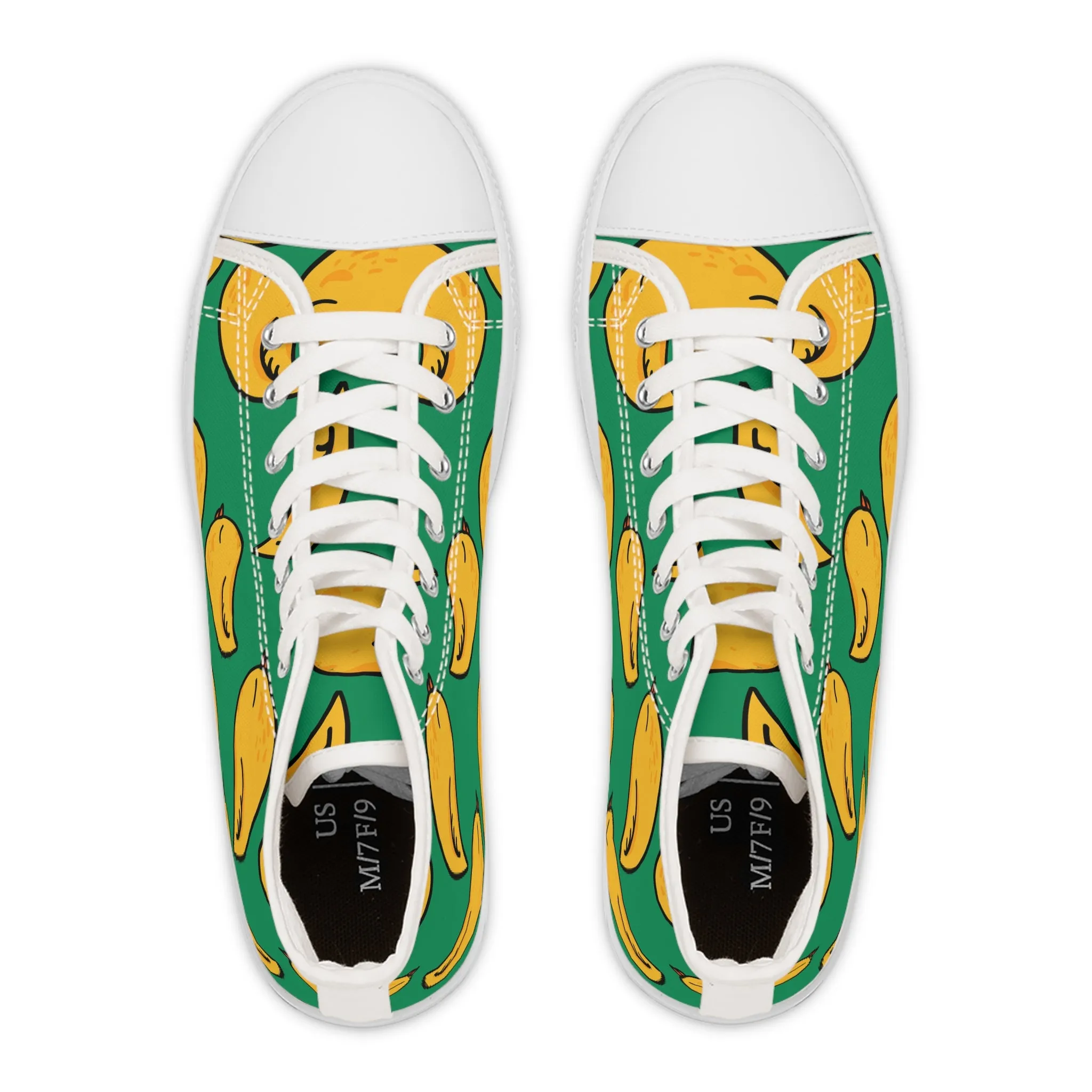 Yellow Chicken Women's High Top Sneakers