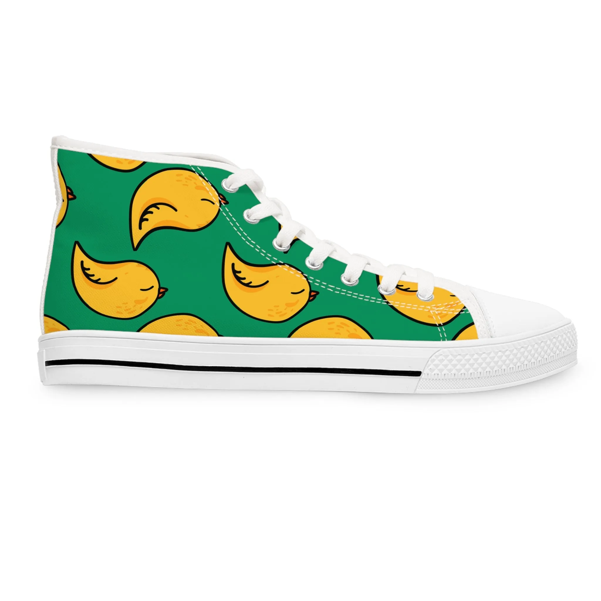 Yellow Chicken Women's High Top Sneakers